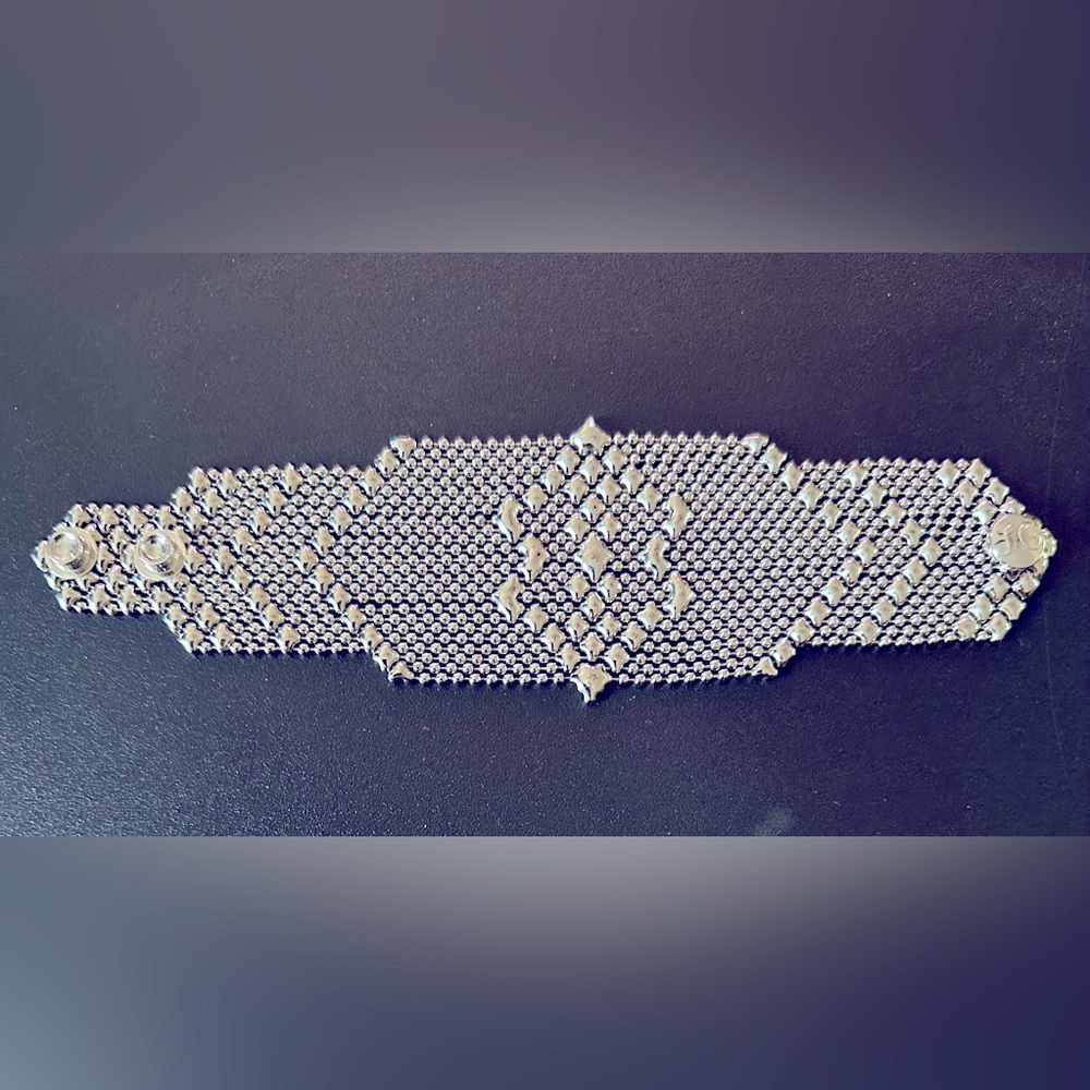 SG Liquid Chainmail Collection Metal Chrome Finish Bracelet by Sergio
Gutierrez